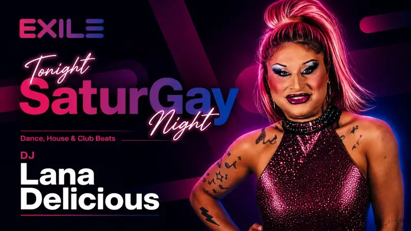 SaturGay NIght mit Lana Deliciosa