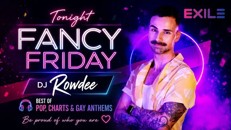 Fancy Friday mit DJ Rowdee